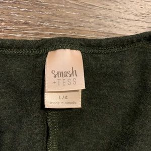Green Smash & Tess Friday romper
